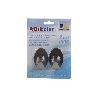 2 UDS COLGADOR AUTOADH. OVAL INOX GRANDE
