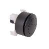 PULSADOR NEGRO DE DOBLE DESCARGA PARA DESCARGADOR MODELO EUME