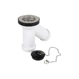 SIFÓN Y COMPACTO CON SALIDA Ø32-40 Y VÁLVULA LAVABO-BIDÉ Ø70