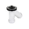 SIFÓN Y COMPACTO CON SALIDA Ø32-40 Y VÁLVULA LAVABO-BIDÉ Ø70
