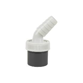 CONEXIÓN PVC Ø40 MM CON TOMA AUXILIAR PARA ELECTRODOMÉSTICOS