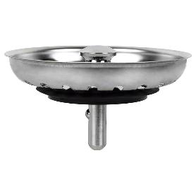 REJILLA FILTRO CESTA DESAGÜE PASADOR METALICO Ø80 MM