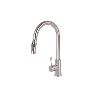 GRIFO DE COCINA DE ACERO INOX. CON MANGUERA EXTENSIBLE Y 2 FUNCIONES 400 X 220 X 54 MM