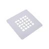 REJILLA DE DUCHA DE ACERO INOXIDABLE CEPILLADO 125 X 125 MM