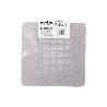 REJILLA DE DUCHA DE ACERO INOXIDABLE CEPILLADO 125 X 125 MM