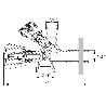 VÁLVULA DE ESCUADRA 1/2 X 3/4 X 3/8 MODELO COMBI