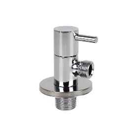 VÁLVULA DE ESCUADRA 1/2 X 3/8 MODELO LUX