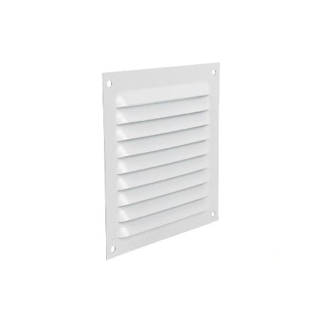 REJILLA DE VENTILACIÓN ALUMINIO BLANCO 10 X 10 CM   CAJA 5 UNID.
