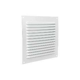 REJILLA DE VENTILACIÓN ALUMINIO BLANCO 15 X 15 CM   CAJA 5 UNID.