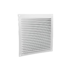REJILLA DE VENTILACIÓN ALUMINIO BLANCO 17 X 17 CM VENTA UNITARIA