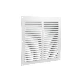 REJILLA DE VENTILACIÓN ALUMINIO BLANCO 20 X 20 CM VENTA UNITARIA
