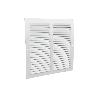 REJILLA DE VENTILACIÓN ALUMINIO BLANCO 25 X 25 CM   CAJA 5 UNID.