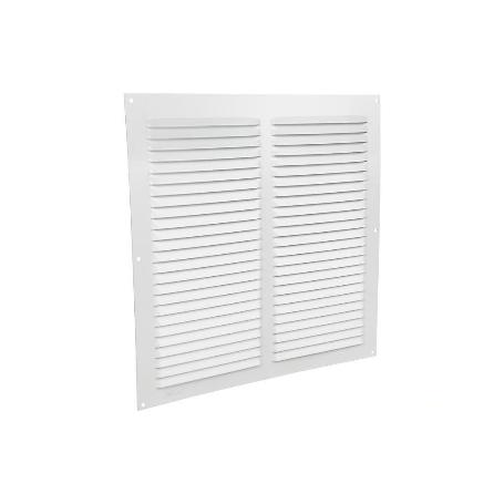 REJILLA DE VENTILACIÓN ALUMINIO BLANCO 30 X 30 CM VENTA UNITARIA