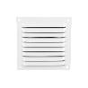 REJILLA DE VENTILACIÓN ALUMINIO BLANCO CON MOSQUITERA 30 X 30 CM   CAJA 5 UNID.