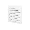 REJILLA DE VENTILACIÓN ALUMINIO BLANCO CON MOSQUITERA 30 X 30 CM   CAJA 5 UNID.