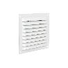 REJILLA DE VENTILACIÓN ALUMINIO BLANCO CON MOSQUITERA 30 X 30 CM VENTA UNITARIA