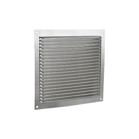 REJILLA DE VENTILACIÓN ALUMINIO 17 X 17 CM   CAJA 5 UNID.