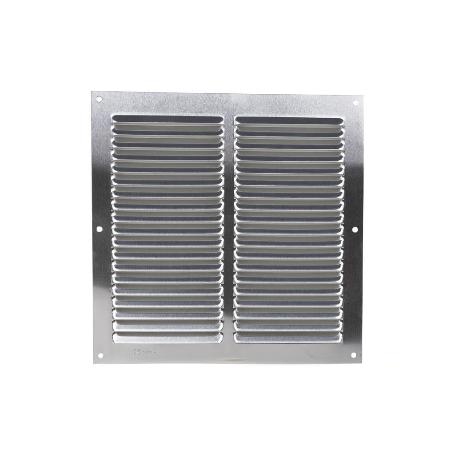 REJILLA DE VENTILACIÓN ALUMINIO 20 X 20 CM   CAJA 5 UNID.