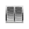 REJILLA DE VENTILACIÓN ALUMINIO 25 X 25 CM VENTA UNITARIA