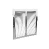 REJILLA DE VENTILACIÓN ALUMINIO 30 X 30 CM   CAJA 5 UNID.