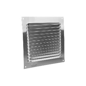 REJILLA DE VENTILACIÓN ALUMINIO CON MOSQUITERA 15 X 15 CM   CAJA 5 UNID.