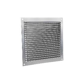 REJILLA DE VENTILACIÓN ALUMINIO CON MOSQUITERA 17 X 17 CM   CAJA 5 UNID.