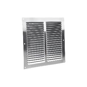 REJILLA DE VENTILACIÓN ALUMINIO CON MOSQUITERA 20 X 20 CM VENTA UNITARIA