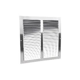 REJILLA DE VENTILACIÓN ALUMINIO CON MOSQUITERA 30 X 30 CM   CAJA 5 UNID.