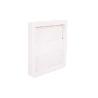 REJILLA DE VENTILACIÓN ABS BLANCO LAMAS MÓVILES Ø10 CM   CAJA 5 UNID.