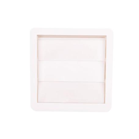REJILLA DE VENTILACIÓN ABS BLANCO LAMAS MÓVILES Ø10 CM VENTA UNITARIA
