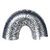 TUBO FLEXIBLE SEMIRRÍGIDO ALUMINIO Ø125 MM X 1,5 M