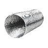 TUBO FLEXIBLE SEMIRRÍGIDO ALUMINIO Ø125 MM X 1,5 M