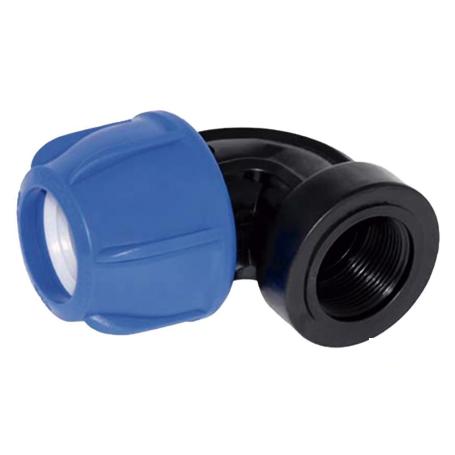 CODO 90° ROSCA HEMBRA PP PN16 50 X 2  VENTA UNITARIA