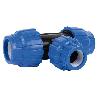 TE 90° REDUCIDA PP PN16 63 X 40 X 63   CAJA 3 UNID.
