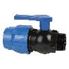 ENLACE VÁLVULA DE BOLA ROSCA MACHO PP PN16 32 X 1 VENTA UNITARIA