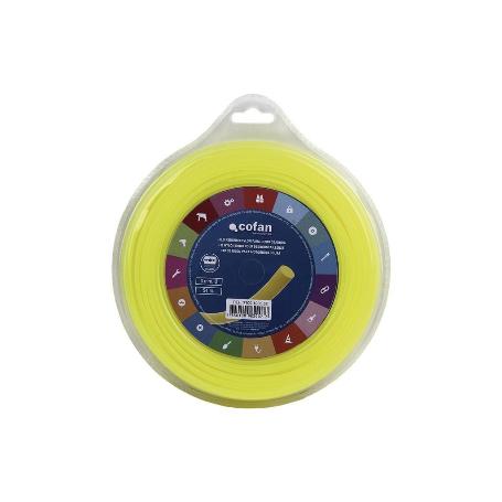 HILO REDONDO DE NYLON PARA DESBROZADORA 54 M X 3 MM