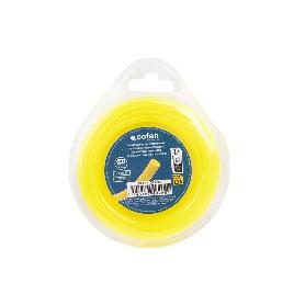 HILO REDONDO DE NYLON PARA DESBROZADORA 20 M X 2 MM