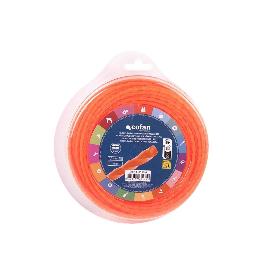 HILO HELICOIDAL DE NYLON PARA DESBROZADORA 40 M X 3,3 MM