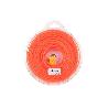 HILO HELICOIDAL DE NYLON PARA DESBROZADORA 25 M X 4 MM