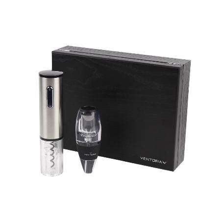 SET CATA VINO+SACACORCHOS ELECTRIC MODELO SYRAH