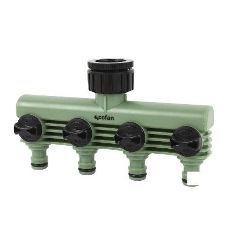 COLECTOR DE RIEGO 4 SALIDAS AJUSTABLES