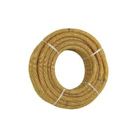 ROLLO DE TUBO DE ASPIRACIÓN ESPIRAL AMARILLO  Ø20 MM 25 M