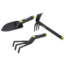 KIT DE HERRAMIENTAS PARA JARDINERÍA NYLON 3 PCS