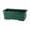 JARDINERA VERDE  MODELO AZAHAR 40 X 20 X 15.5 CMVENTA UNITARIA