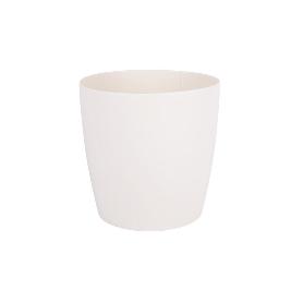 MACETA CAMELIA COLOR CREMA 25X23.6CM   CAJA 12 UNID.