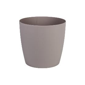 MACETA CAMELIA COLOR CREMA 35X33CM VENTA UNITARIA