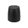 MACETA CAMELIA DE COLOR NEGRO 14 X 13,8 CM VENTA UNITARIA