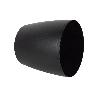 MACETA CAMELIA DE COLOR NEGRO 18 X 17,8 CM VENTA UNITARIA