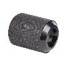 MACETA O MACETERO GAMA TEXTIL COLOR NEGRO PP Ø 254 X 269 MM 10,5 L   CAJA 4 UNID.