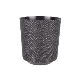 MACETA O MACETERO GAMA TEXTIL COLOR NEGRO PP Ø 254 X 269 MM 10,5 L VENTA UNITARIA